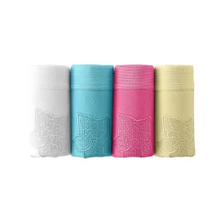 Geborduurde maxislip - set van 4