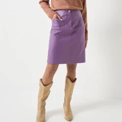 Gecoate korte rok