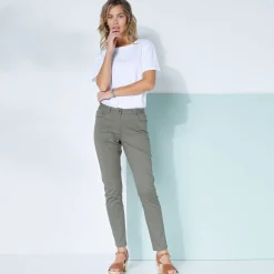 Gekleurde smalle jeans