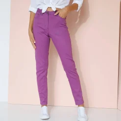 Gekleurde smalle jeans
