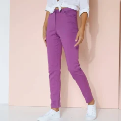 Gekleurde smalle jeans