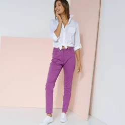 Gekleurde smalle jeans