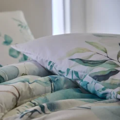 Gematelasseerde bedsprei Elyse, met bloemenprint