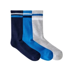 Geribbelde sokken - set van 3 paar