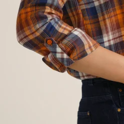 Geruit hemd in flanel