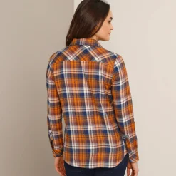 Geruit hemd in flanel