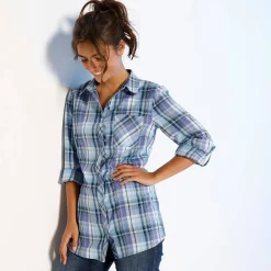 Geruit hemd in flanel