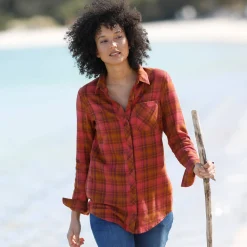 Geruit hemd in flanel