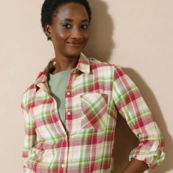 Geruit hemd in flanel