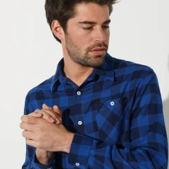 Geruit hemd in flanel - set van 3