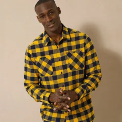 Geruit hemd in flanel - set van 3