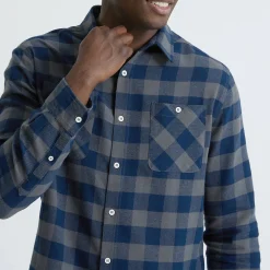 Geruit hemd in flanel - set van 3
