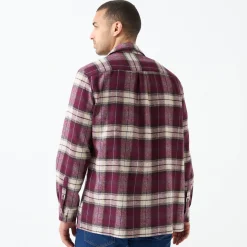 Geruit werkhemd in flanel - set van 2 kleuren