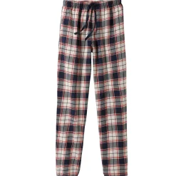 Geruite pyjamabroek in flanel