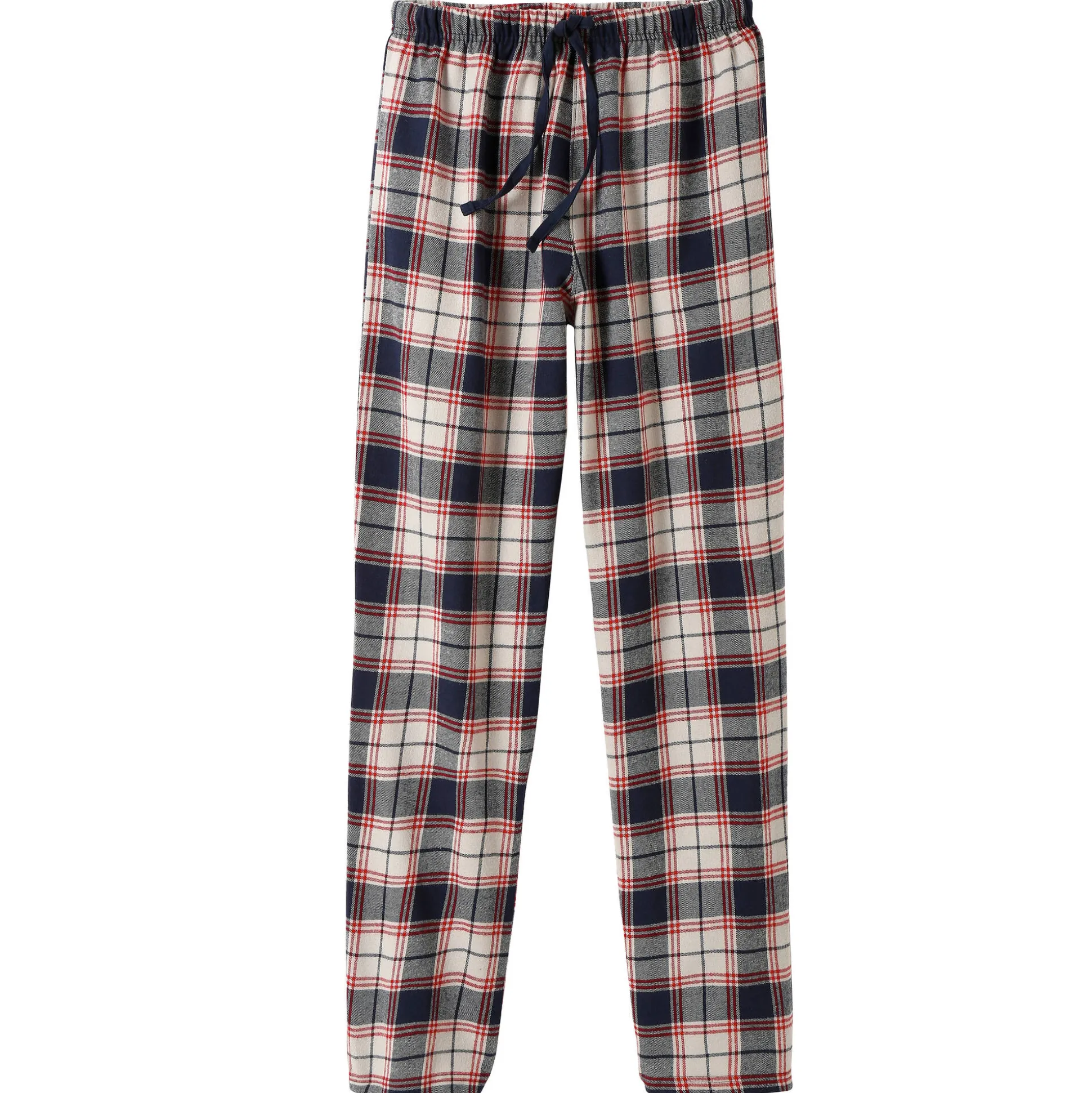 Geruite pyjamabroek in flanel