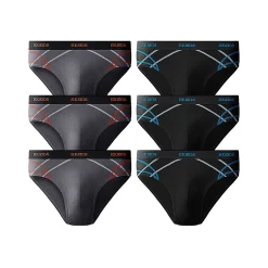 Gesloten slip met hoge taille - set van 6