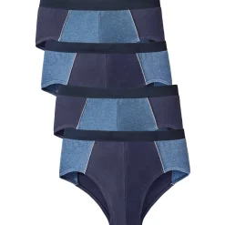 Gesloten slip met hoge taille - set van 4