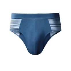 Gesloten slip met hoge taille en ingeweven motieven - set van 4