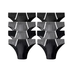 Gesloten slip met lage taille - set van 8