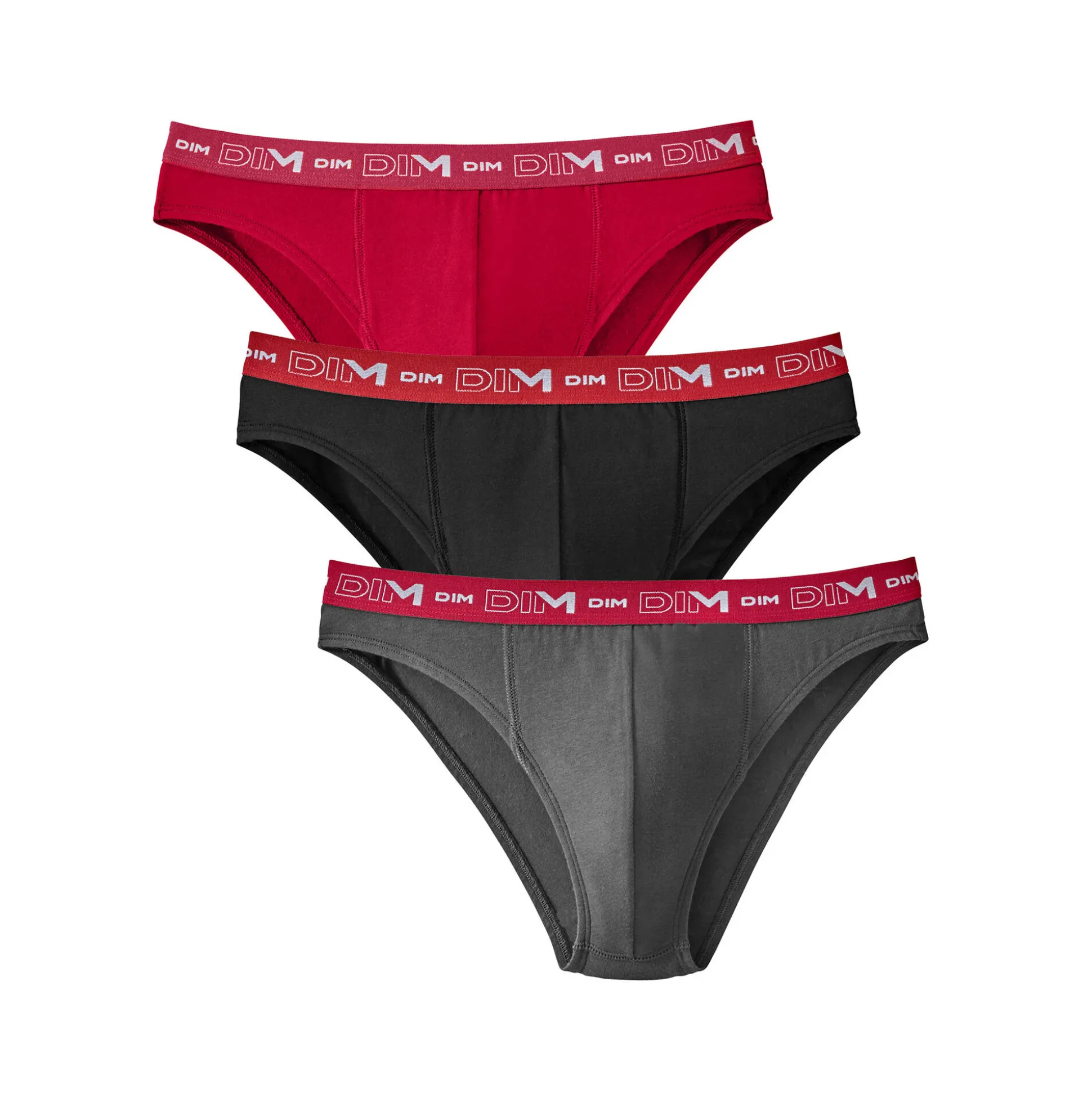 Gesloten slip met lage taille Dim - set van 3