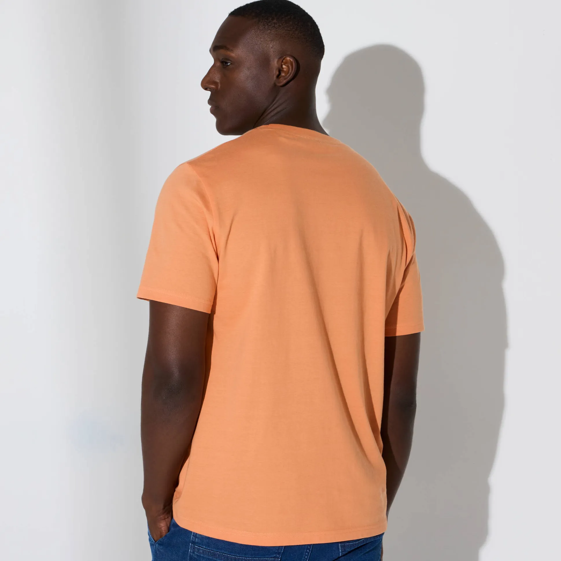 Gestreept T-shirt met korte mouwen