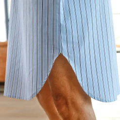 Gestreepte pyjama in liketstijl - katoenflanel