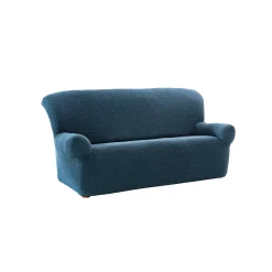 Getextureerde, bi-rekbare hoes voor zitbank en fauteuil met armleuningen