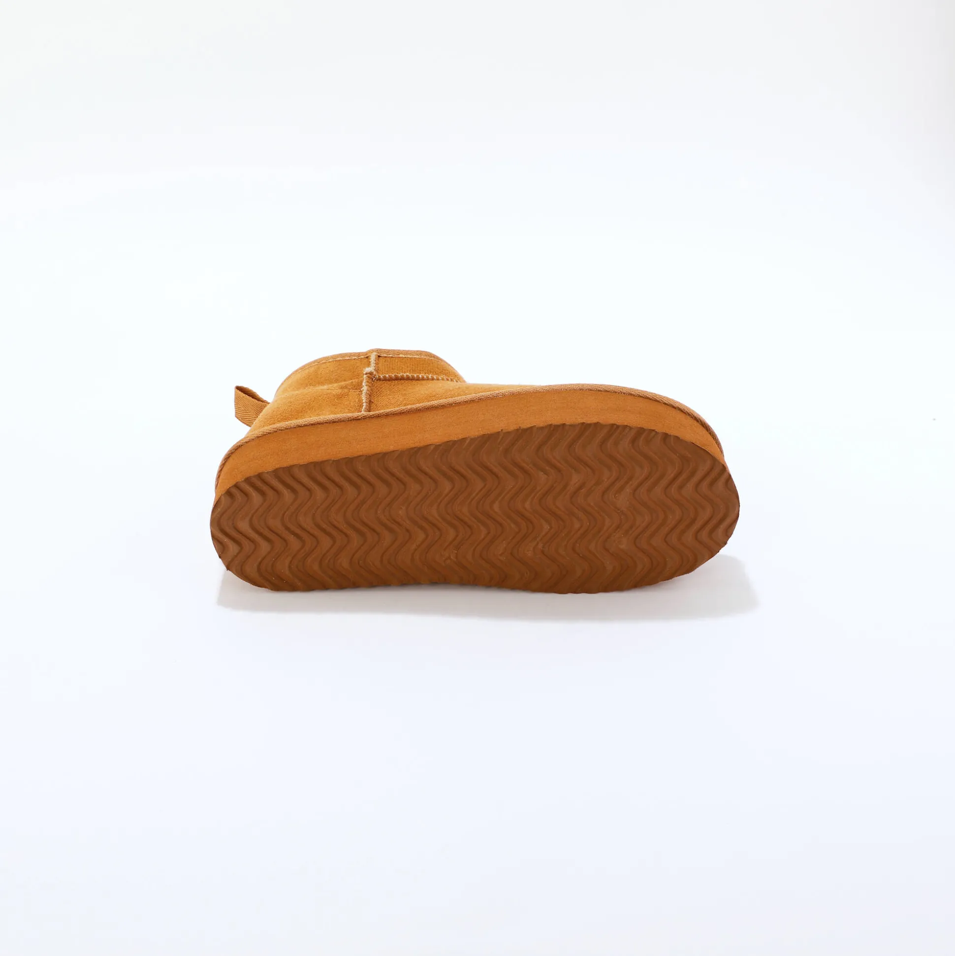 Gevoerde boots met platformzool