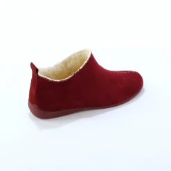 Gevoerde pantoffels, suedine