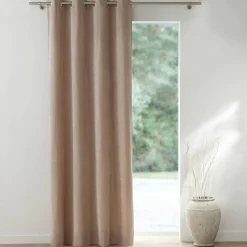 Gordijn met chenille-effect