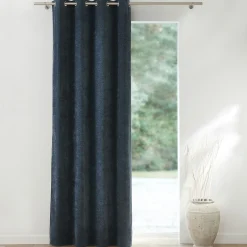 Gordijn met chenille-effect