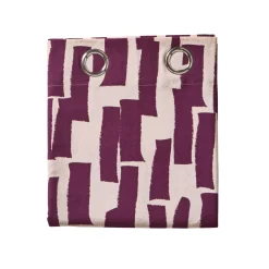 Gordijn met geometrische print