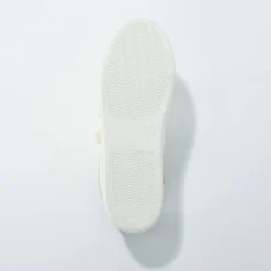Goudkleurige sneakers met scratchsluiting