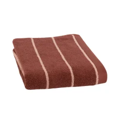 Handdoek, gestreepte badstof 500 g/m²
