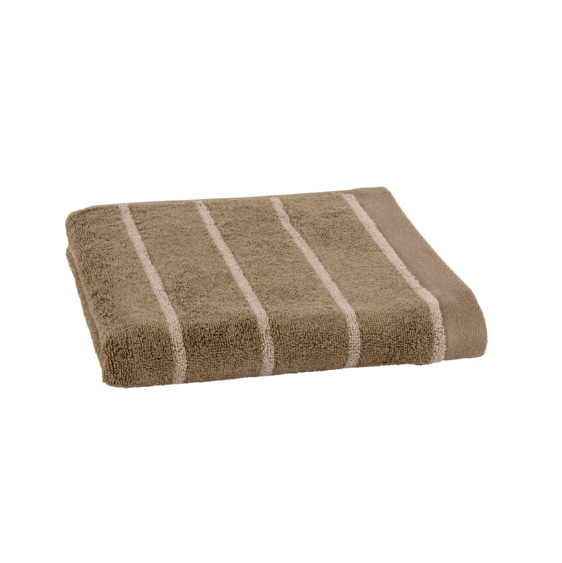 Handdoek, gestreepte badstof 500 g/m²