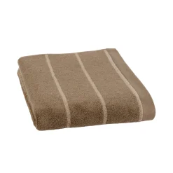 Handdoek, gestreepte badstof 500 g/m²