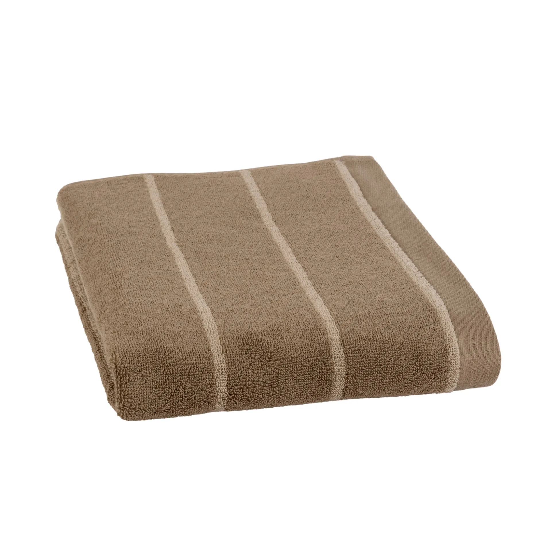 Handdoek, gestreepte badstof 500 g/m²