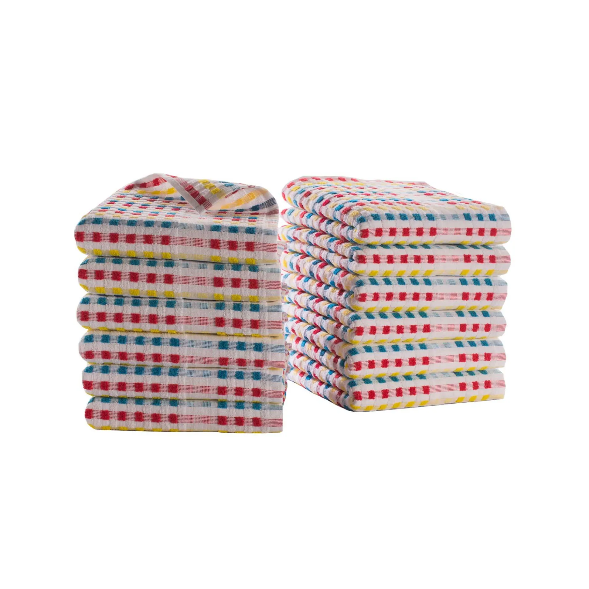 Handdoek in badstof met lichte fond - Sets