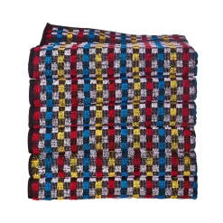 Handdoek in badstof met zwarte fond - Sets