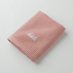 Handdoek in bijenraattricot Colombine®, personaliseerbaar - 240 g/m2