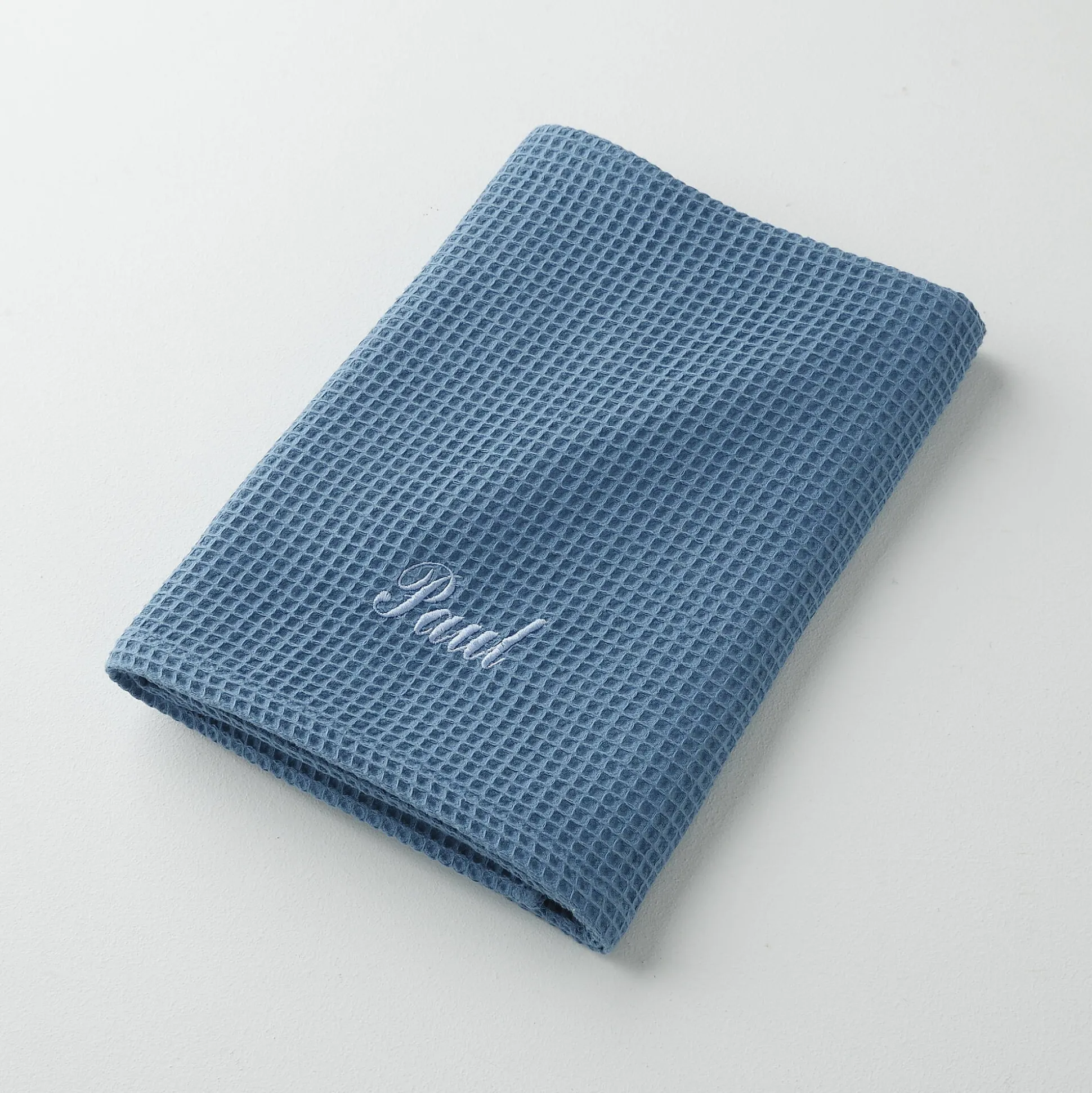 Handdoek in bijenraattricot Colombine®, personaliseerbaar - 240 g/m2