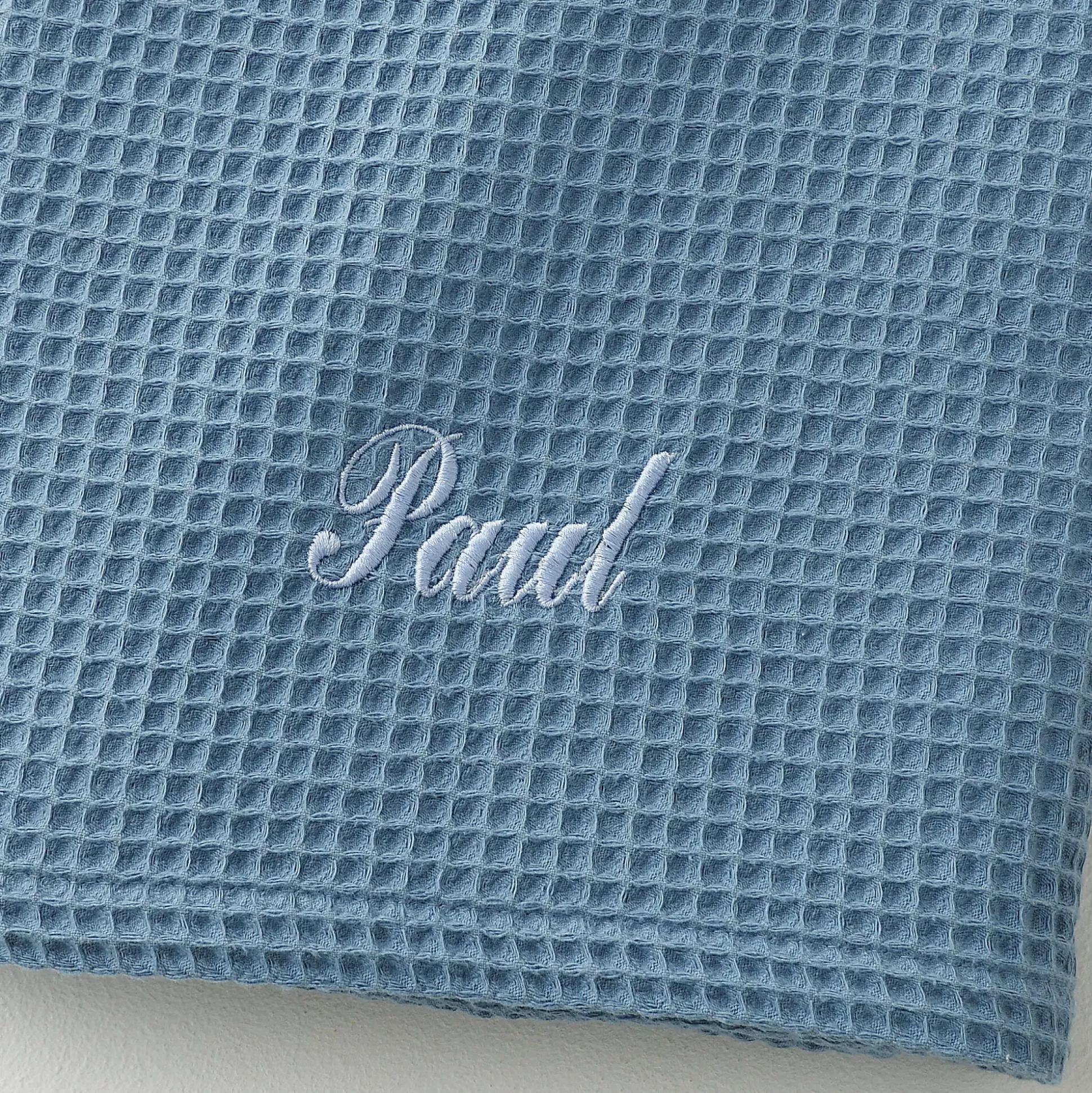 Handdoek in bijenraattricot Colombine®, personaliseerbaar - 240 g/m2