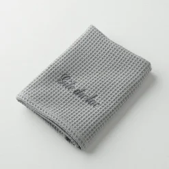 Handdoek in bijenraattricot Colombine®, personaliseerbaar - 240 g/m2