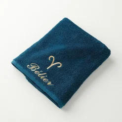 Handdoeken met "Bélier" borduursel - 420 g/m2