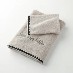 Handdoeken met fantasieborduursel, personaliseerbaar - 420 g/m2