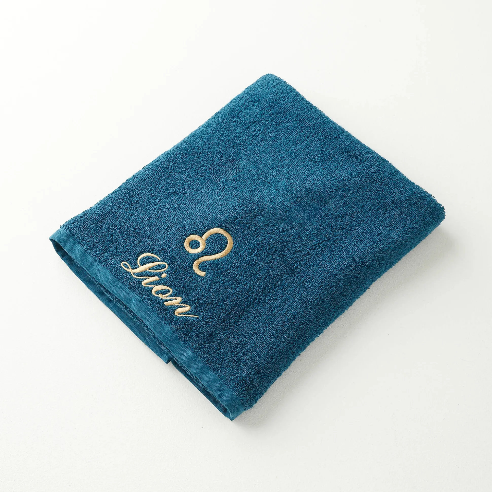 Handdoeken met "Lion" borduursel - 420 g/m2