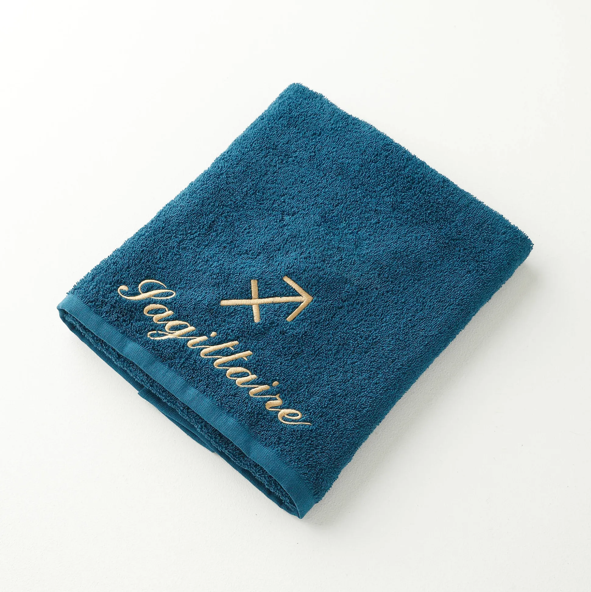 Handdoeken met "Sagittaire" borduursel - 420 g/m2