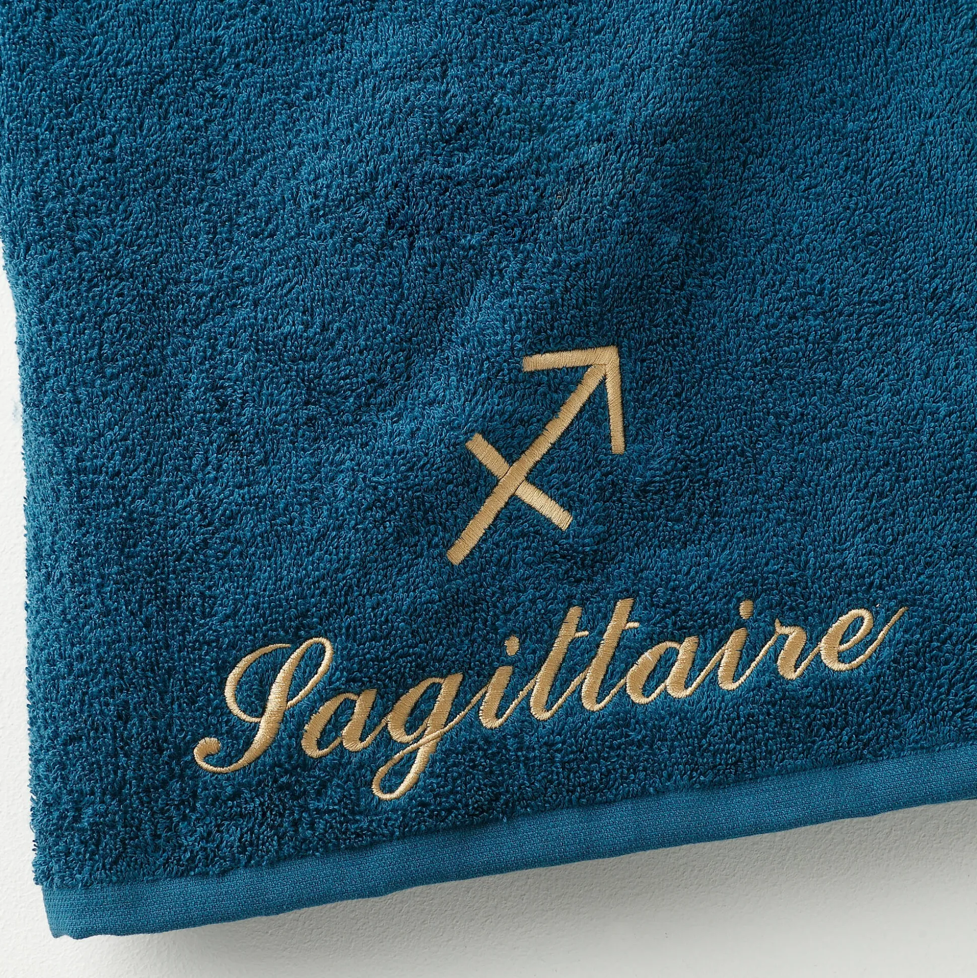 Handdoeken met "Sagittaire" borduursel - 420 g/m2