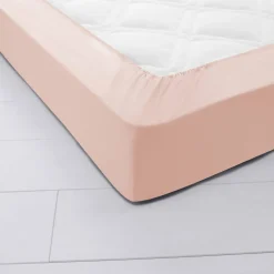 Hoeslaken in effen jersey, hoeken van 26 cm