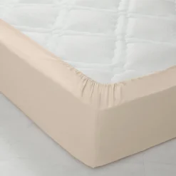 Hoeslaken in effen jersey, hoeken van 26 cm